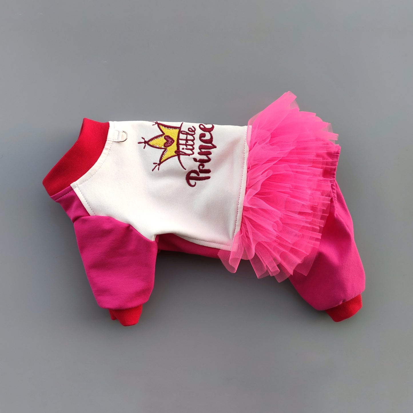 Princess cute dog jumpsuit with tutu