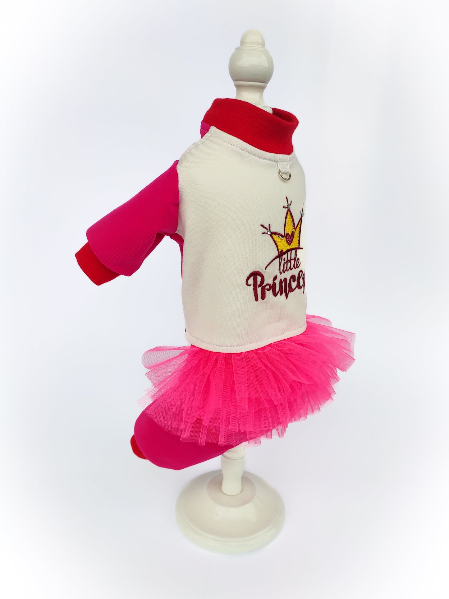Princess cute dog jumpsuit with tutu