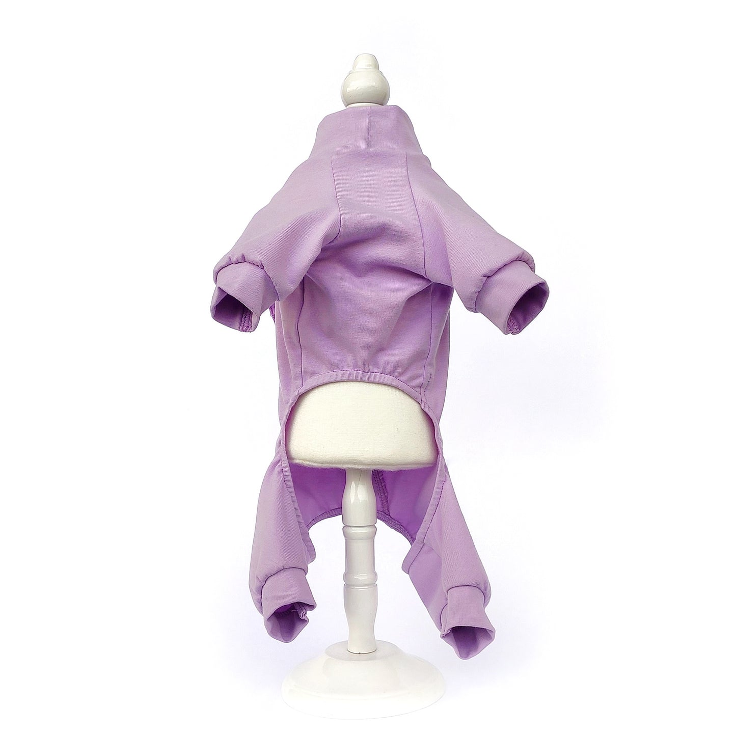 Lavender Dog Jumpsuit made from Soft Cotton Jersey Fabric