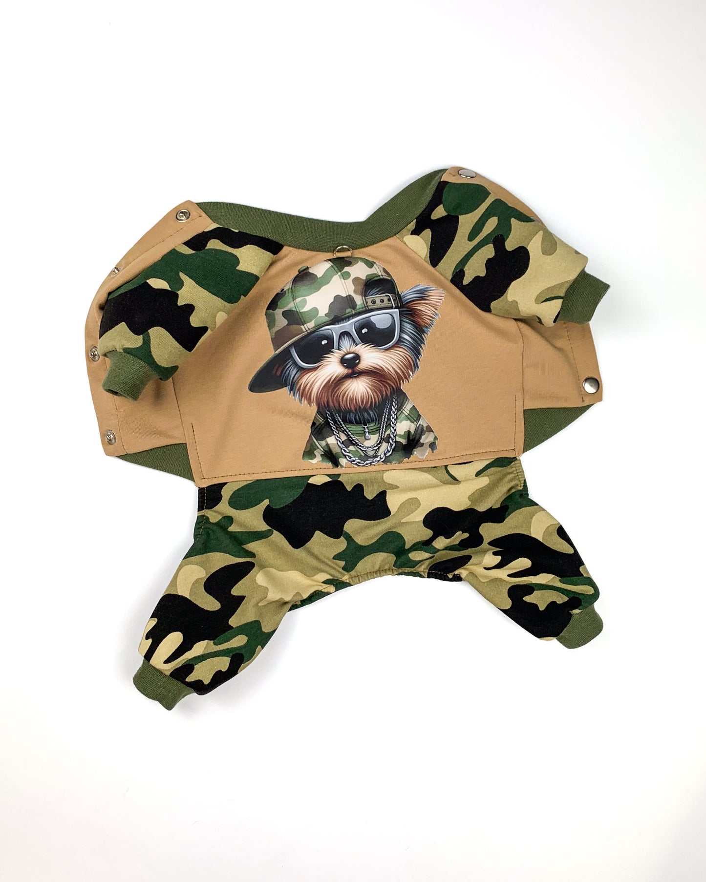 Boy dog stylish jumpsuit